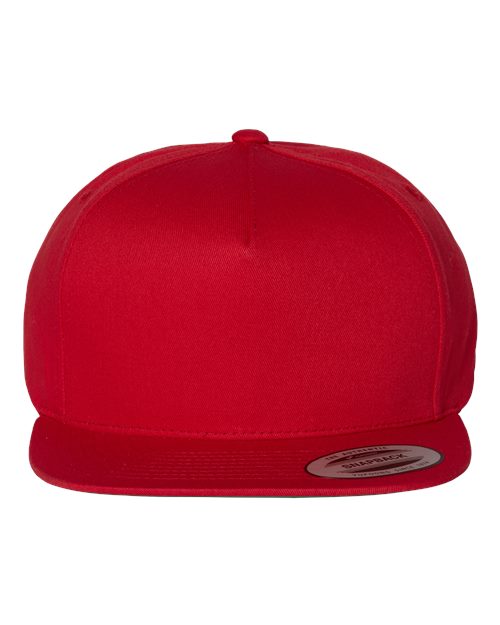 YP classics five-Panel Cotton Twill Snapback Cap-6007