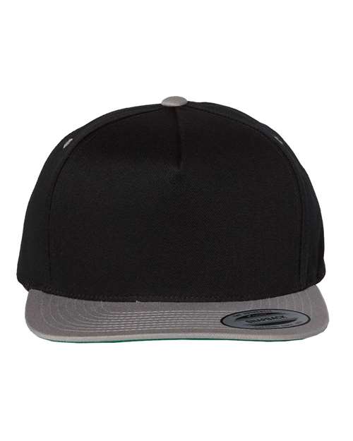 YP classics five-Panel Cotton Twill Snapback Cap-6007