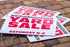 Yard sign
