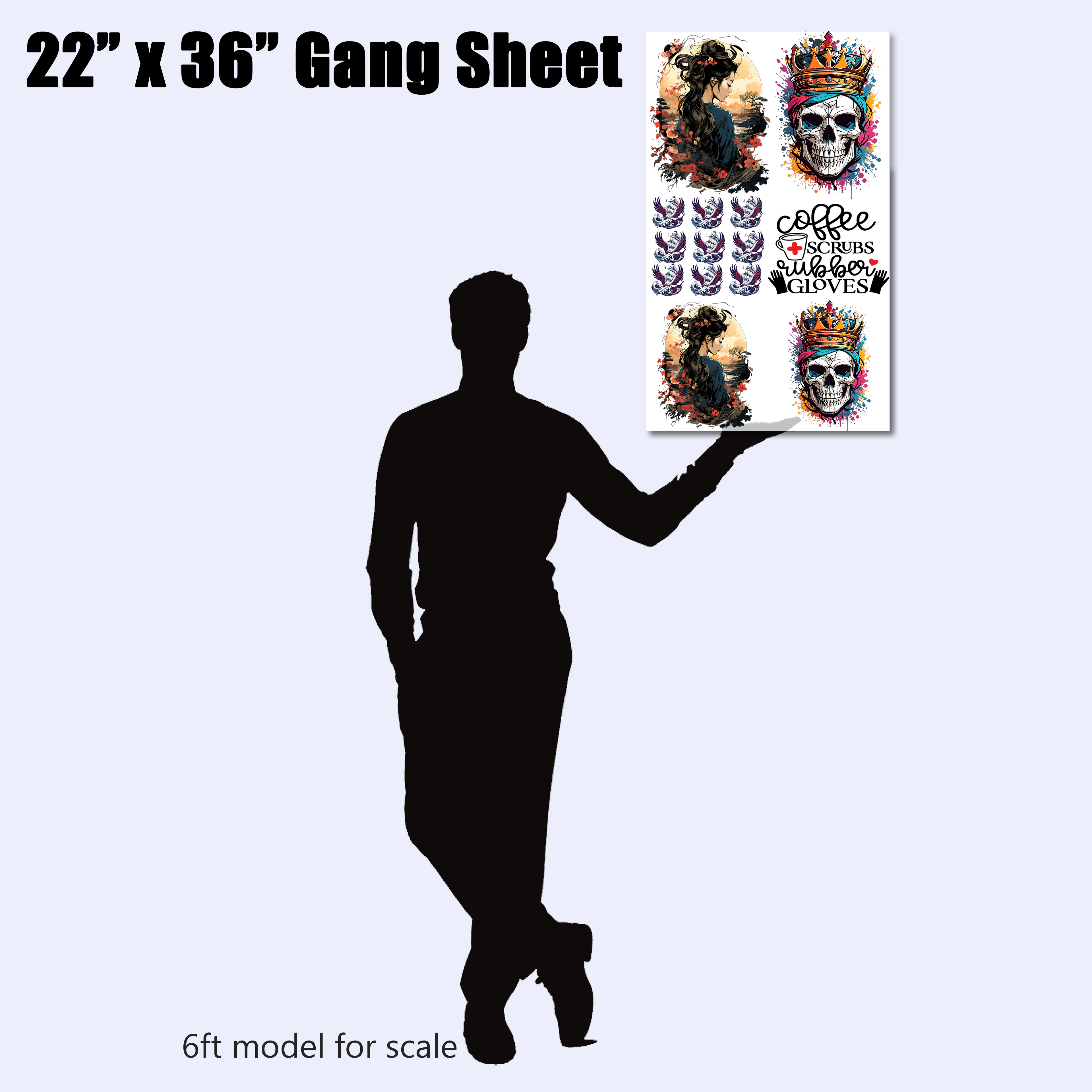 Premium DTF Transfers Auto Gang Sheet Builder