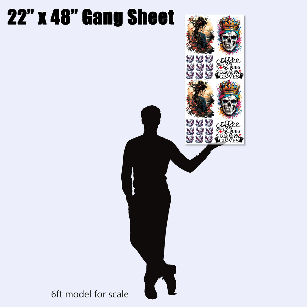 Premium DTF Transfers Auto Gang Sheet Builder