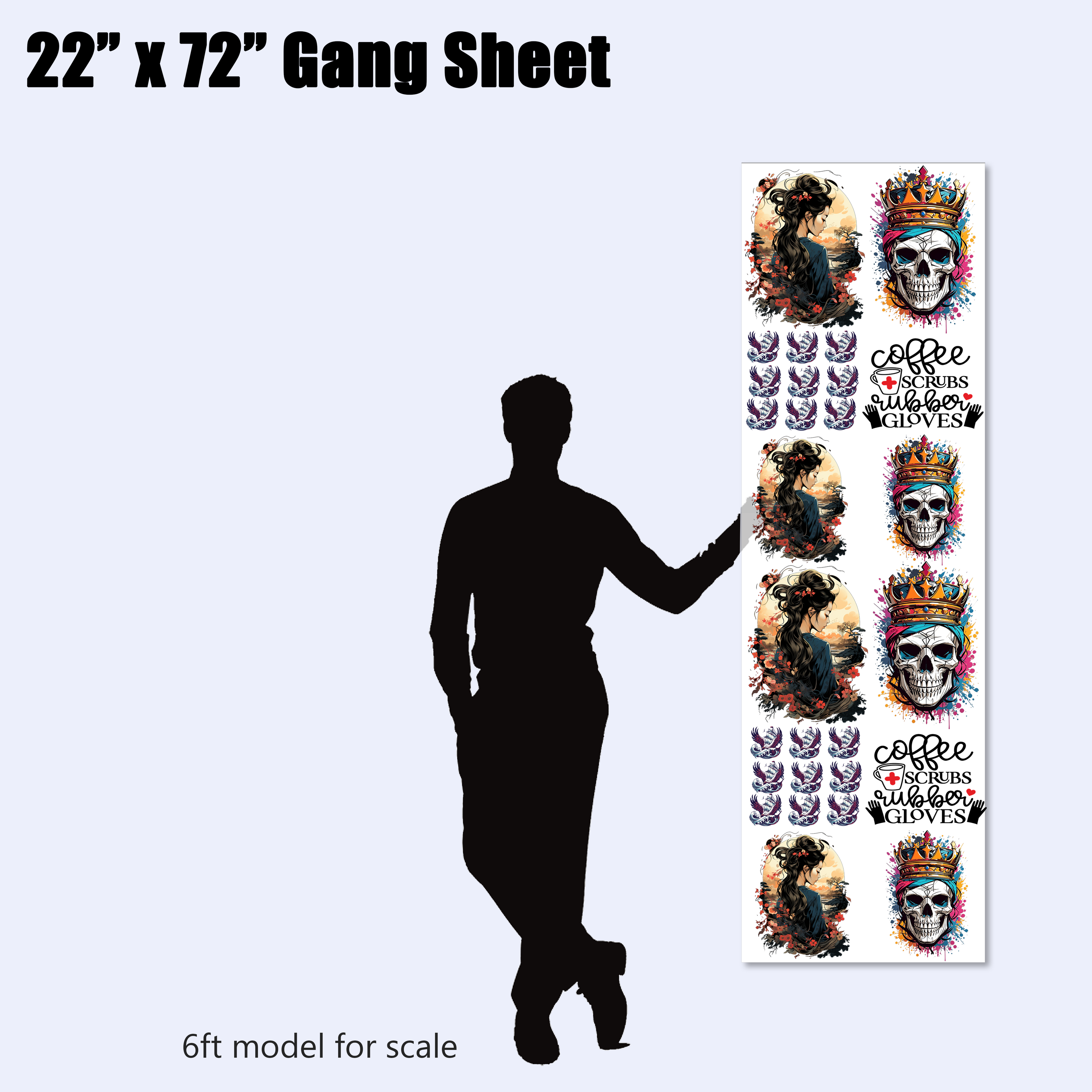 Premium DTF Transfers Auto Gang Sheet Builder