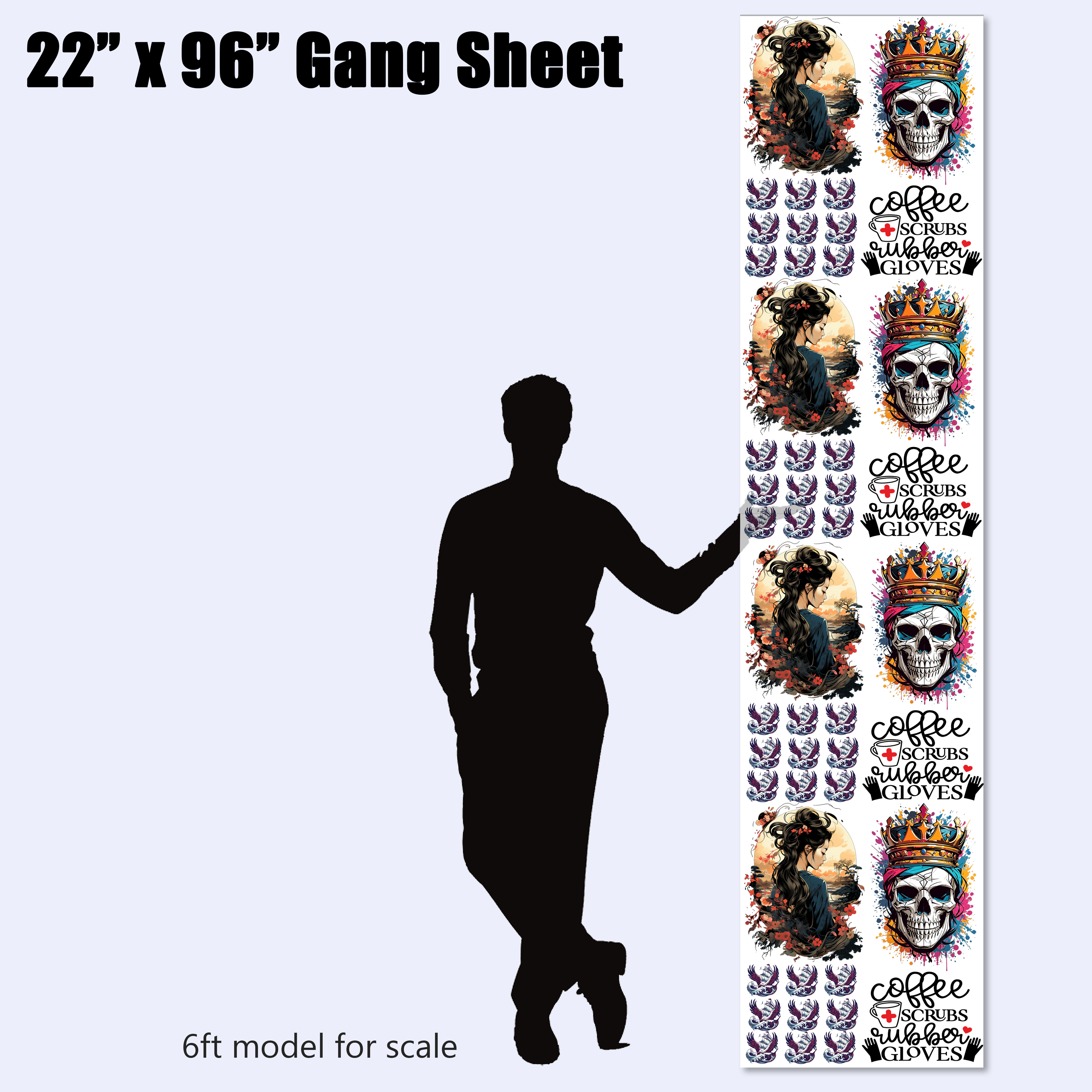 Premium DTF Transfers Auto Gang Sheet Builder